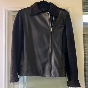 Faux leather blazer/jacket